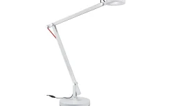 Amsterdam Skrivbordslampa LED med klämma vit