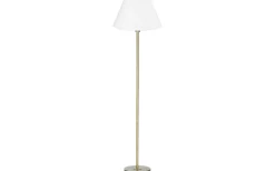 Amy Golvlampa 150cm Mässing/Vit