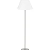 Amy Golvlampa 150cm Silver/Vit