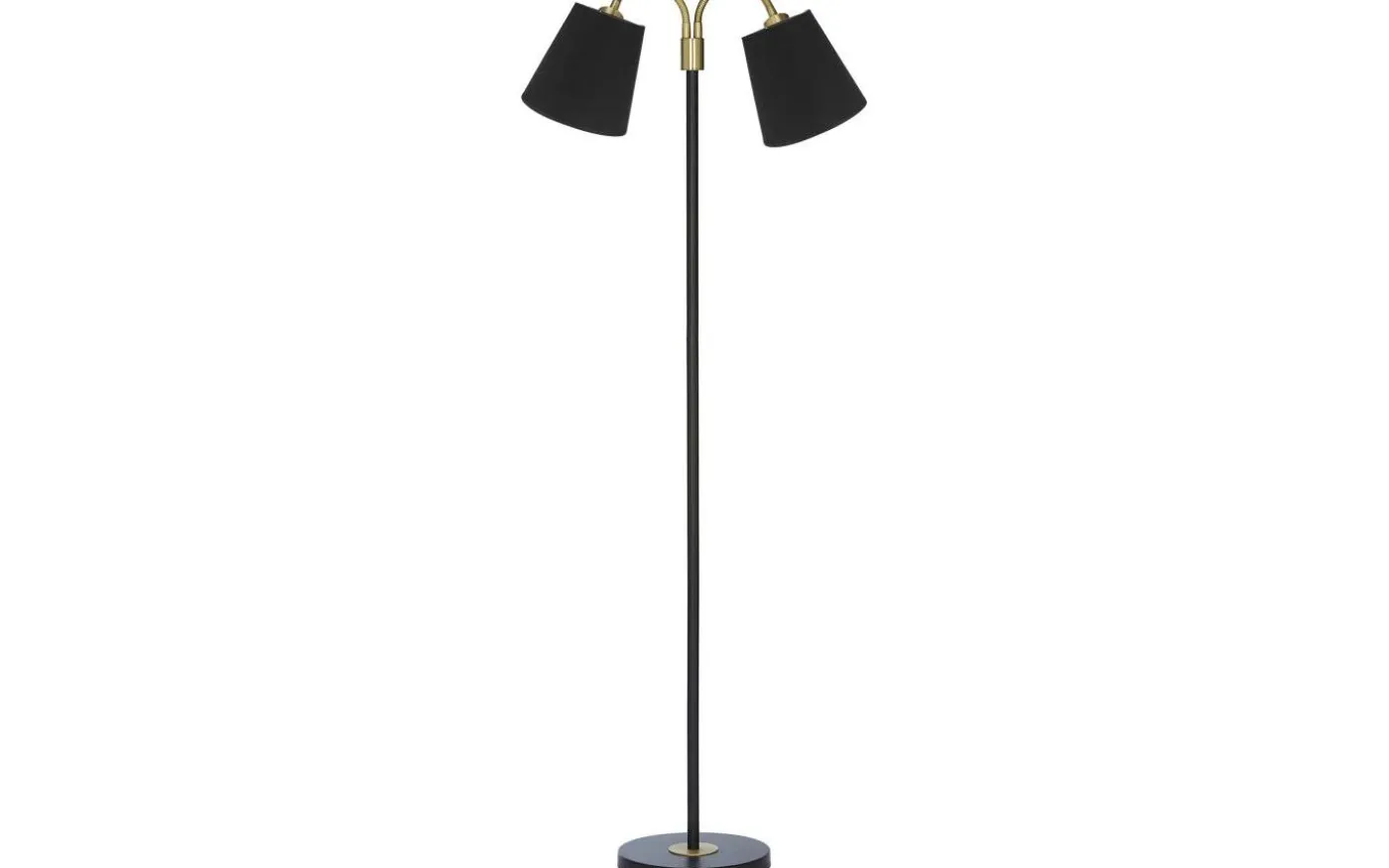 Amy Golvlampa 150cm Svart/Guld