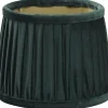Anastacia Plisserad Lampskärm Ø17cm Mörkgrön
