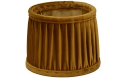 Anastacia Plisserad Lampskärm Ø45cm Guldgul