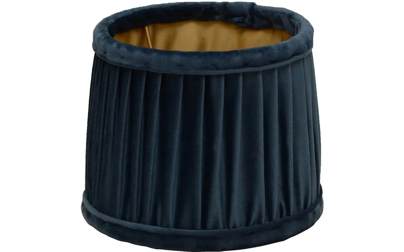 Anastacia Plisserad Lampskärm Ø45cm Mörkblå