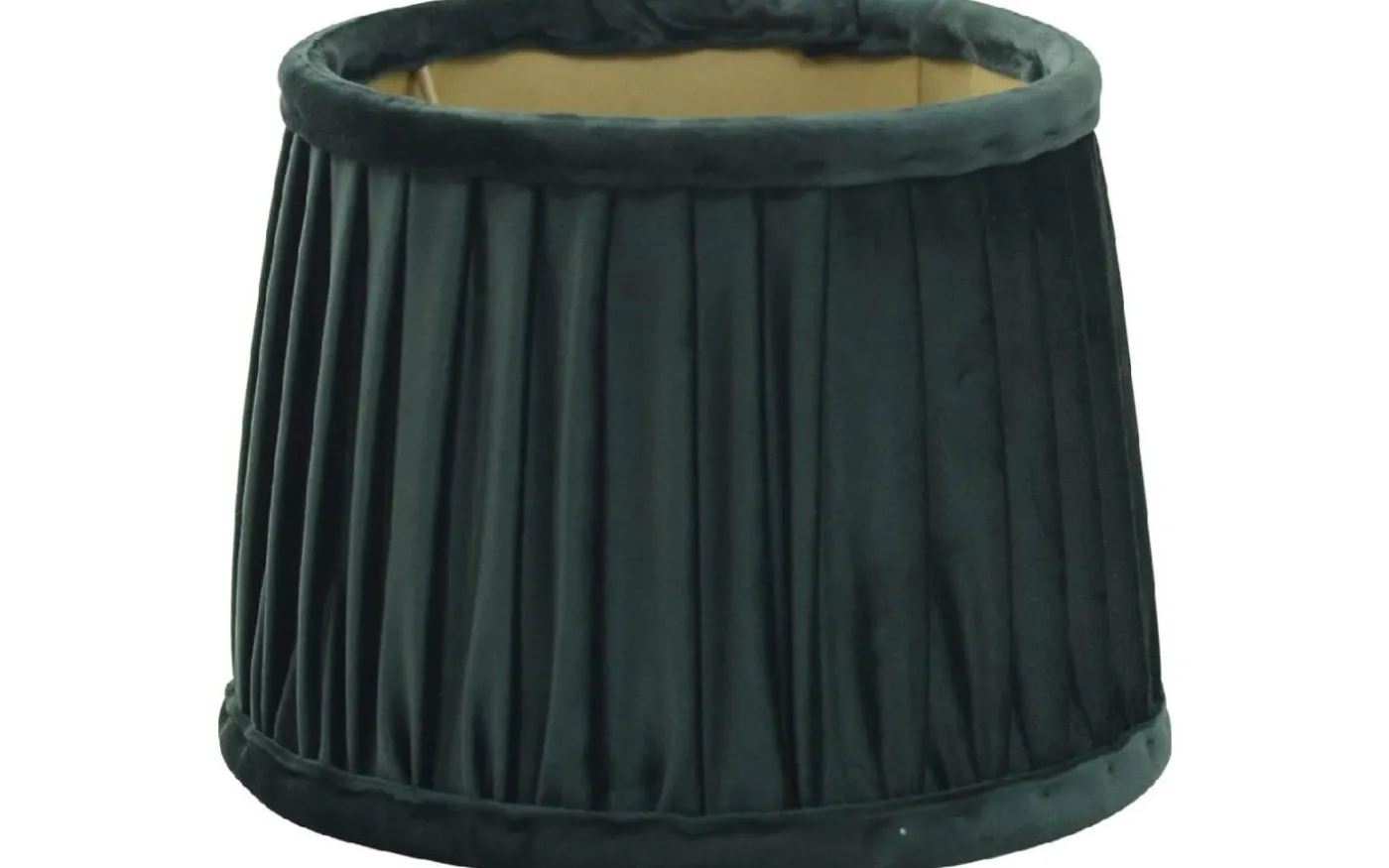 Anastacia Plisserad Lampskärm Ø20cm Mörkgrön