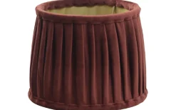 Anastacia Plisserad Lampskärm Ø20cm Mörkrost