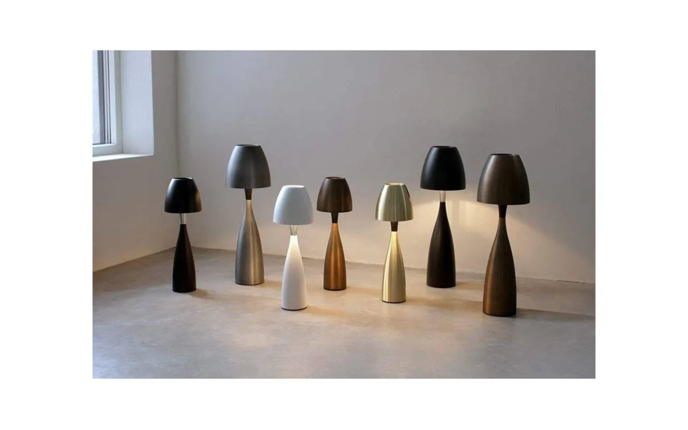 Anemon Bordslampa 39cm Vit