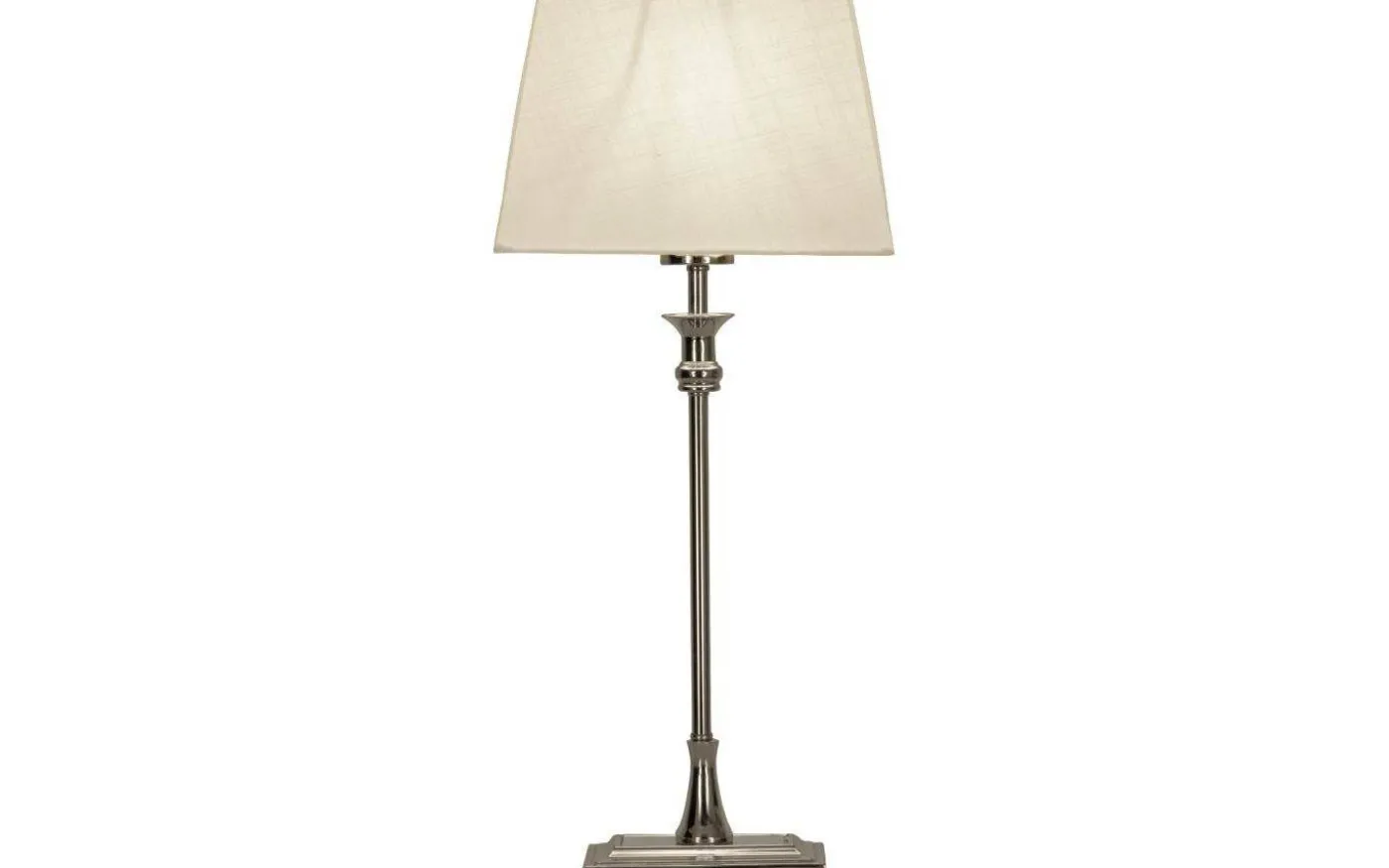 Anette Bordslampa 55cm Silver/Vit