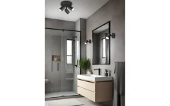 Angelo H2O Spotlight 3-delad GU10 mattsvart IP44