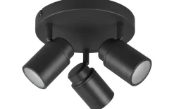 Angelo H2O Spotlight 3-delad GU10 mattsvart IP44