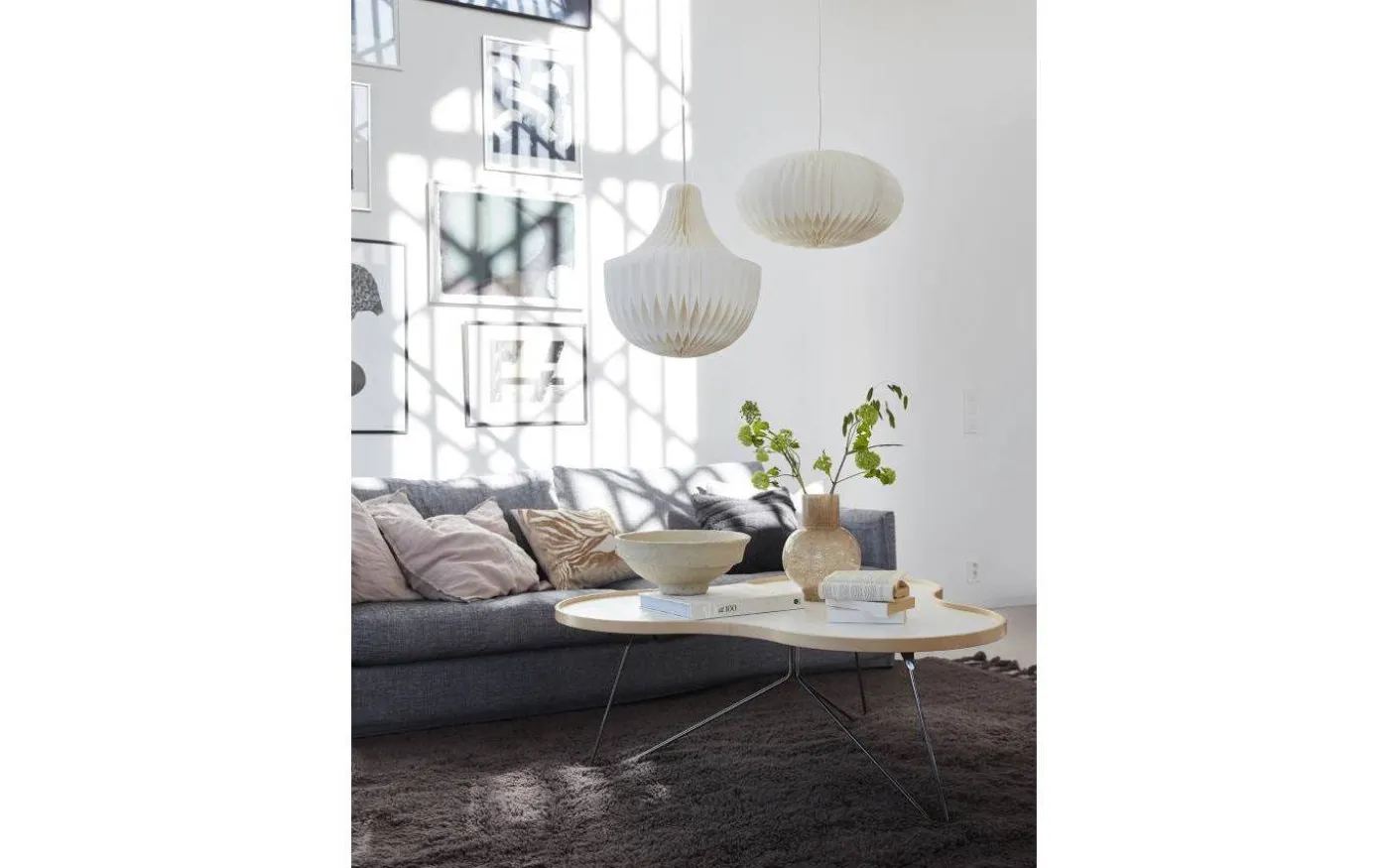 Anita Takskärm Ø40cm Vit