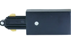 Anslutning till 1-fas Skena Svart