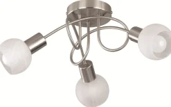 Antibes Spotlight 3-delad 45cm 3xE14 borstad stål