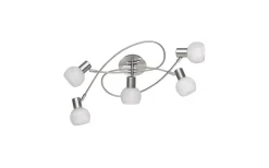 Antibes Spotlight 5-delad E14 borstad stål