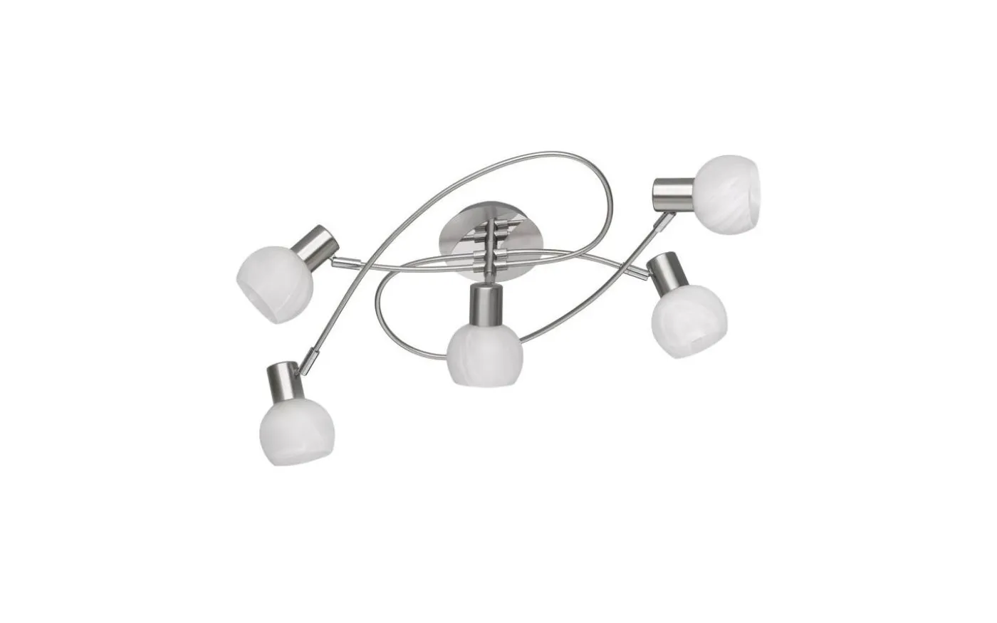 Antibes Spotlight 5-delad E14 borstad stål