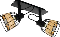 Anwick Takspotlight 48cm 2L Svart/Natur