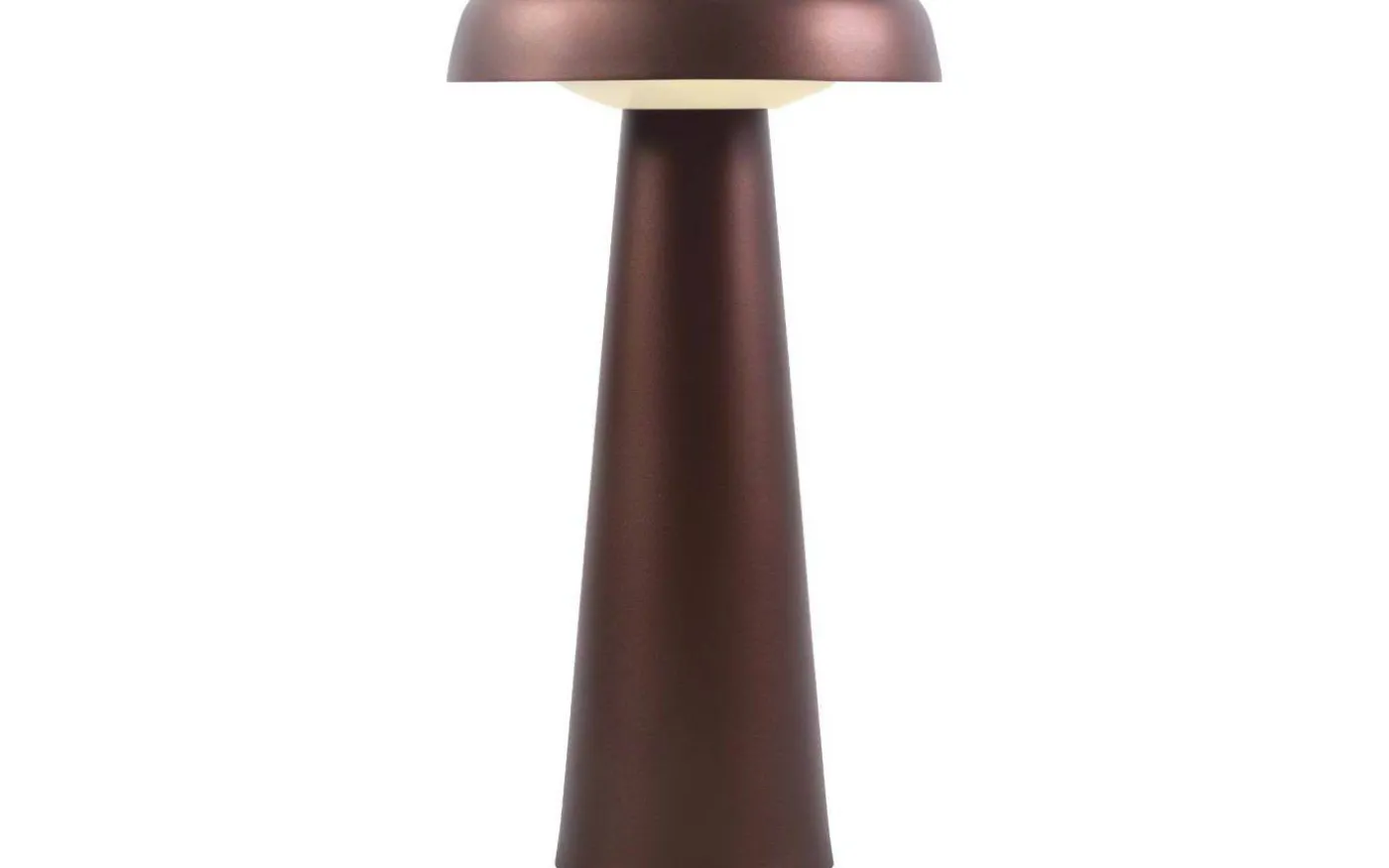 Arcello Uppladdningsbar Bordslampa 25cm Bränd Mässing IP54