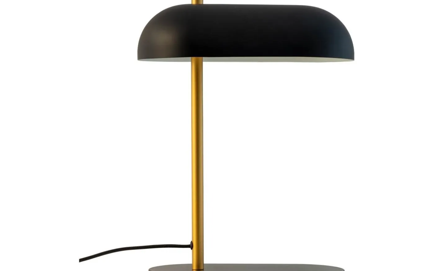 Arch Skrivbordslampa 36cm Mattsvart/Mässing