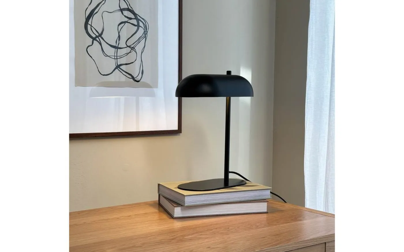 Arch Skrivbordslampa 36cm Mattsvart