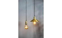 Archaic Pendel med ring och 3,5m Textilkabel