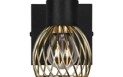 Ardon Spotlight E14 mattsvart/polerad mässing