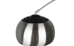 Argentina Golvlampa E27 borstat stål