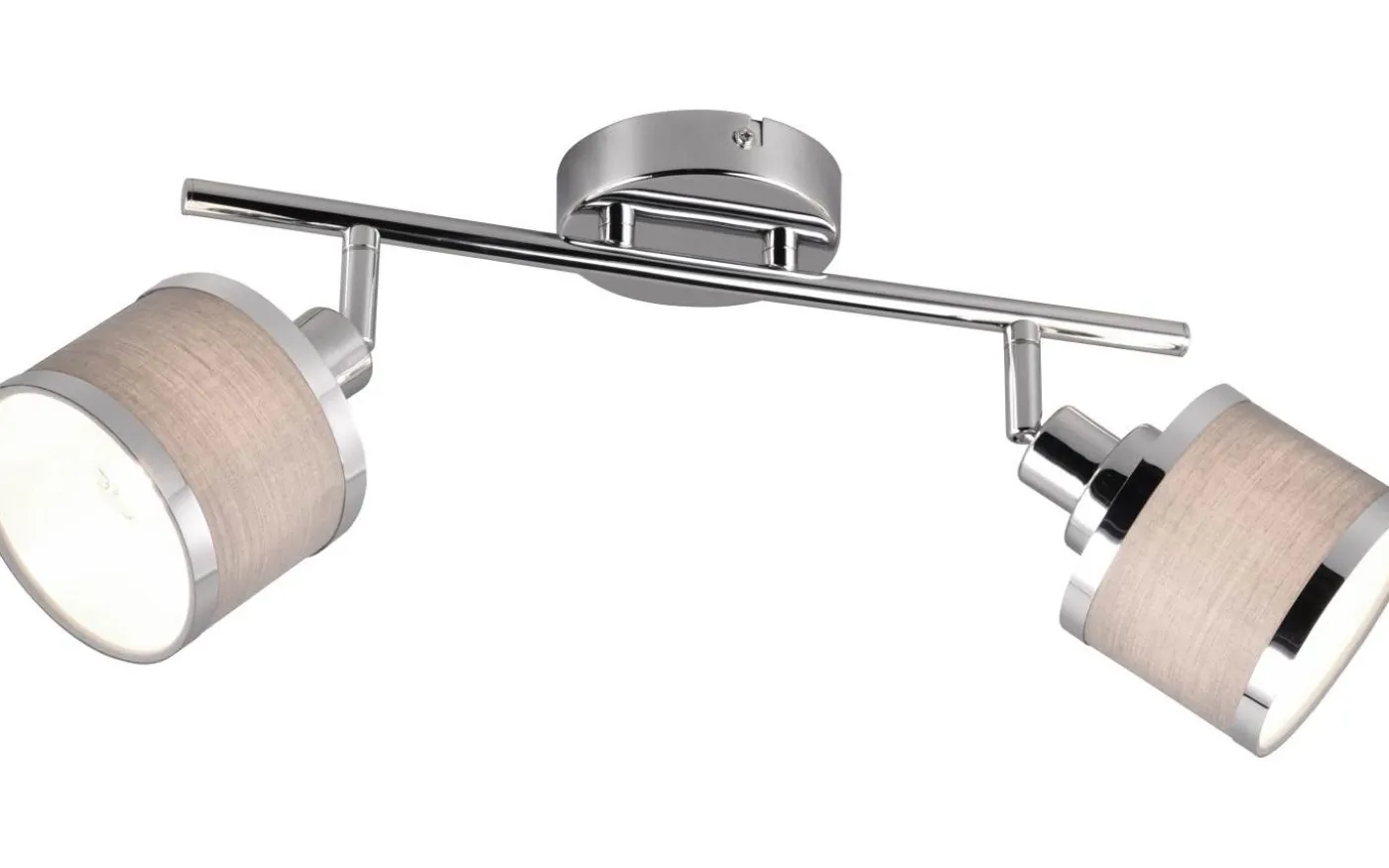 Arosa Spotlight 2-delad E14 krom/grå