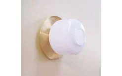 Arp Plafond 25cm Opal/Mässing