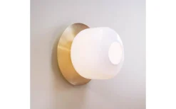 Arp Plafond 25cm Opal/Mässing