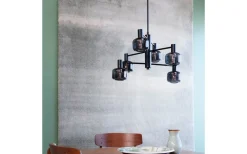 Arp Takkrona 50cm 6 Kupor Svart/Rök