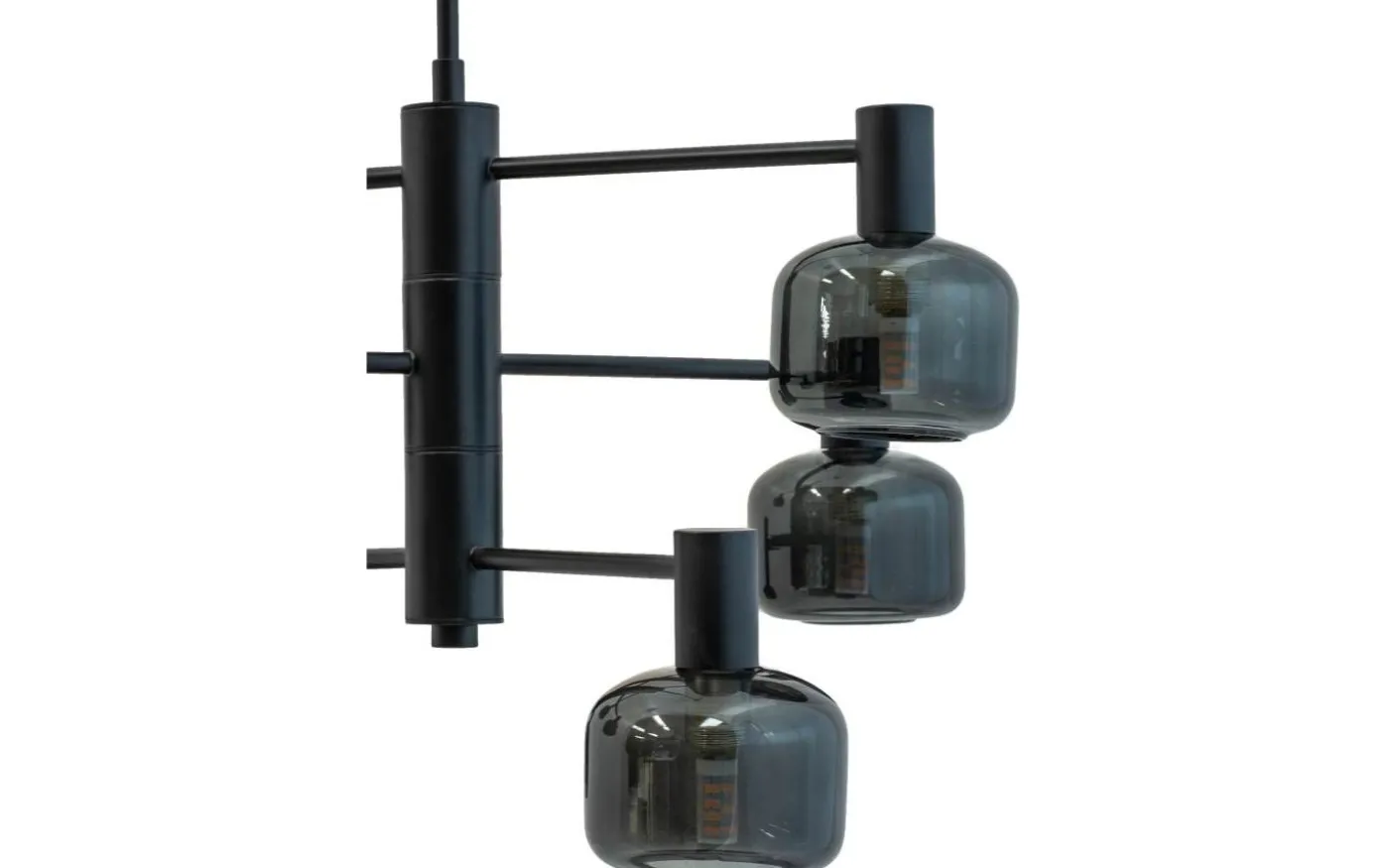 Arp Takkrona 50cm 6 Kupor Svart/Rök