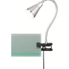 Arras Klämlampa LED grå