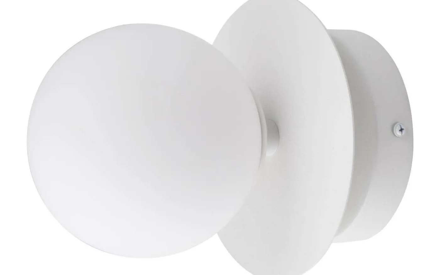 Art Deco Vägglampa/Plafond 16cm IP44 Vit