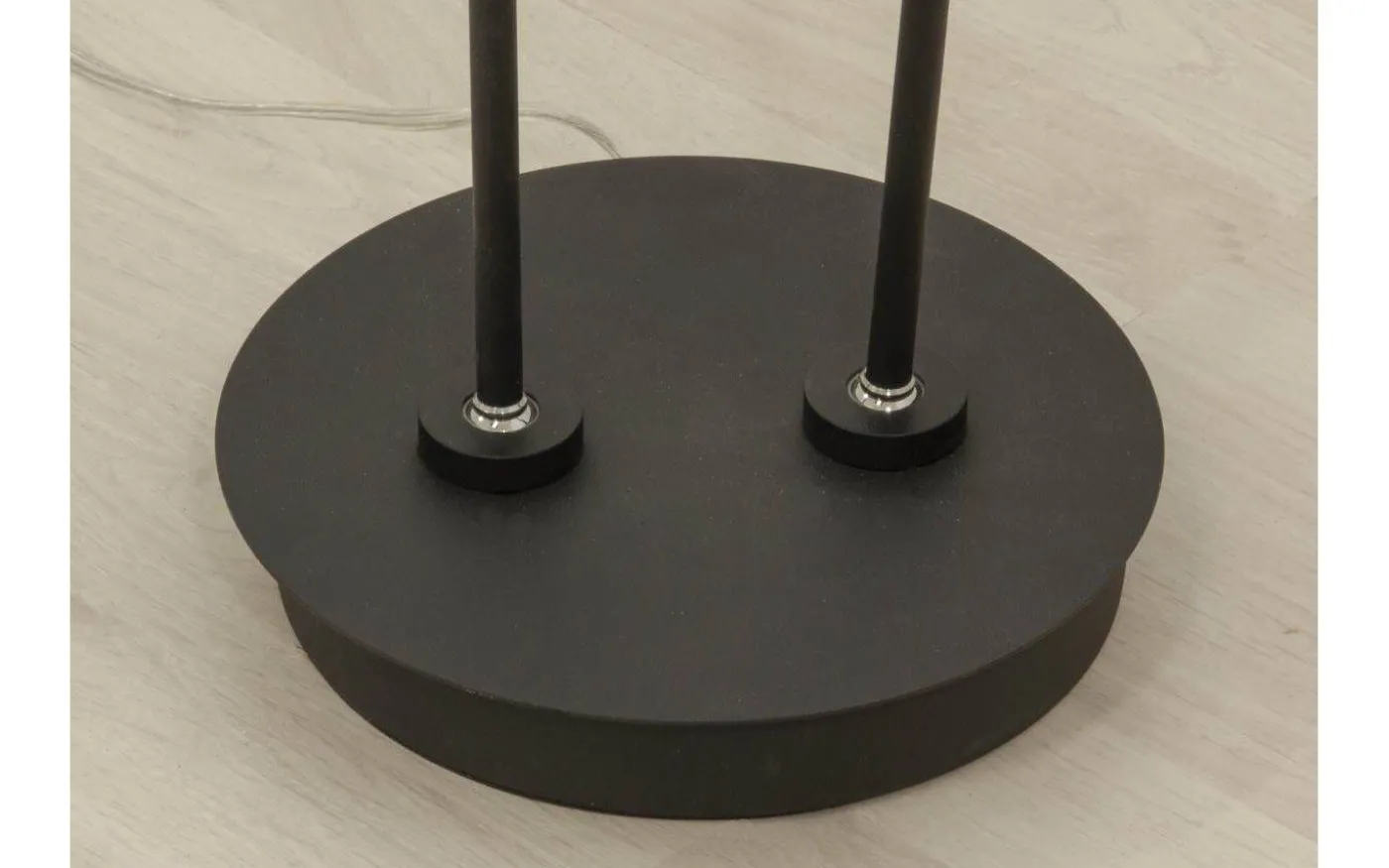 Artic Golvlampa Dubbel 137cm LED 2x6W 3000K Svart