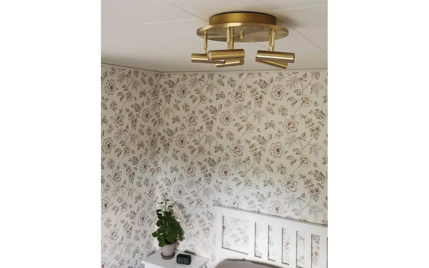 Artic Takspotligt 40cm LED 5x6W 3000K Matt Mässing