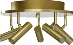 Artic Takspotligt 40cm LED 5x6W 3000K Matt Mässing