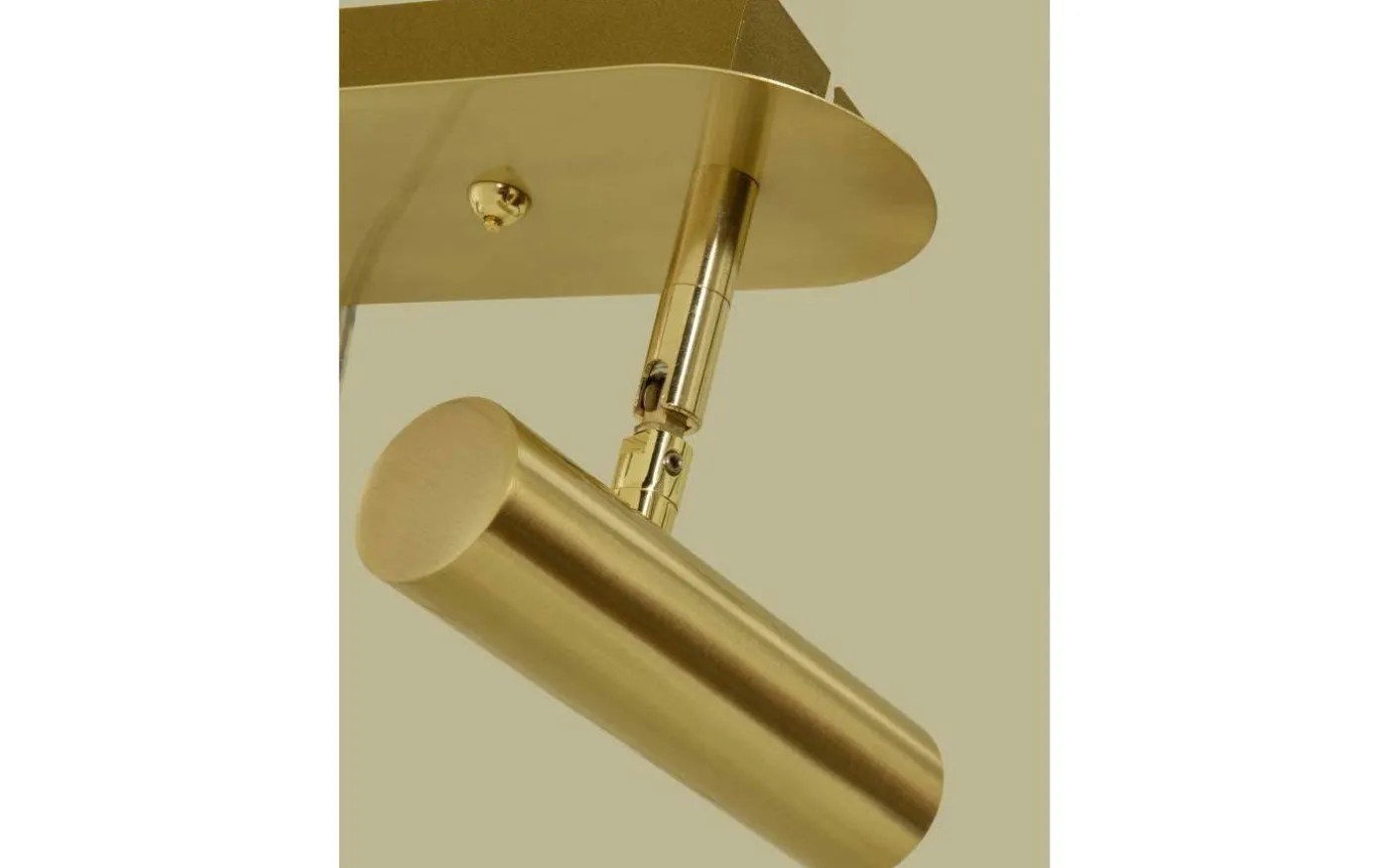 Artic Vägglampa Dubbel 30cm LED 2x6W 3000K Matt Mässing