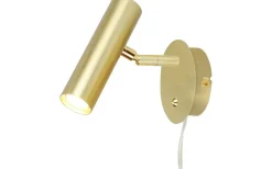 Artic Vägglampa LED 6W 3000K Mässing