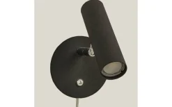 Artic Vägglampa LED 6W 3000K Svart/Krom