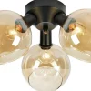 Artis Plafond 40cm Amber/Svart
