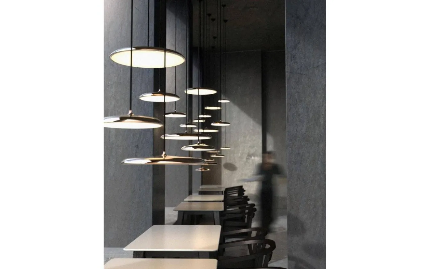 Artist 25 Taklampa Koppar