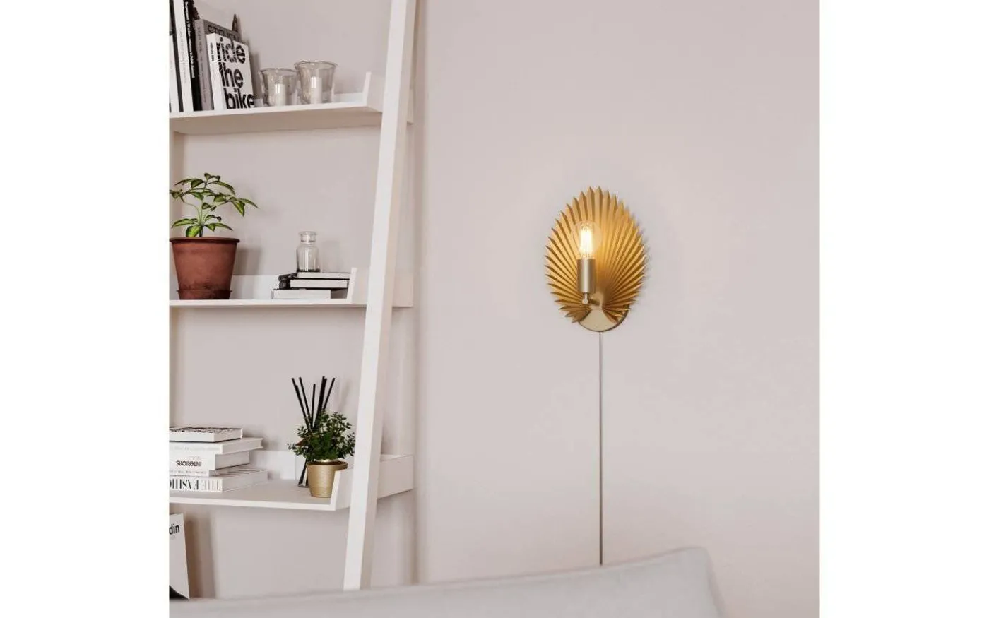 Aruba Vägglampa Guld