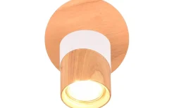 Aruni Spotlight GU10 trä/matt vit