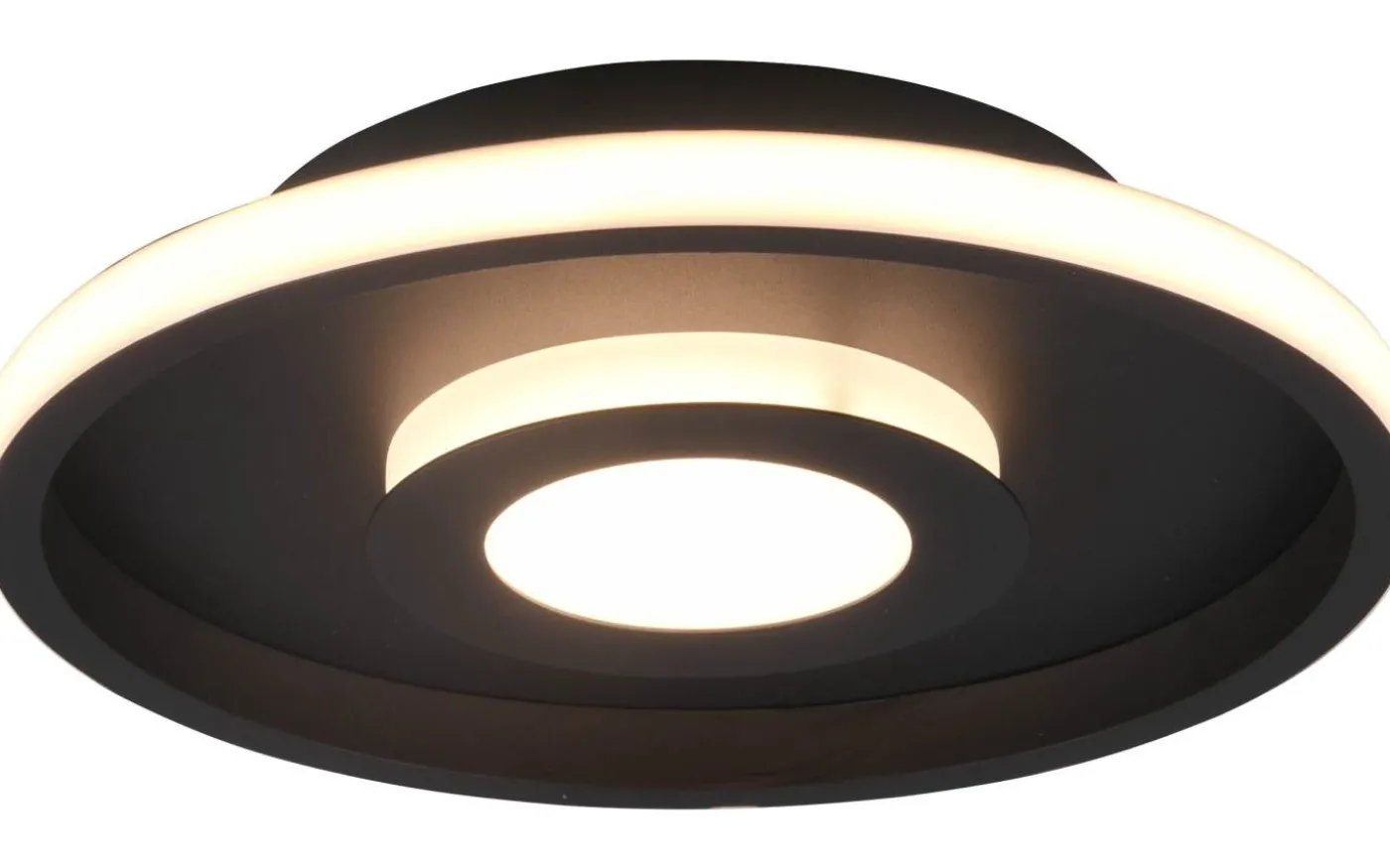Ascari H2O Plafond LED 30cm mattsvart IP44