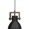 Ashby Fönsterlampa Pale Black Zinc 19cm