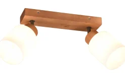 Assam Spotlight 2-delad E14 trä/vit