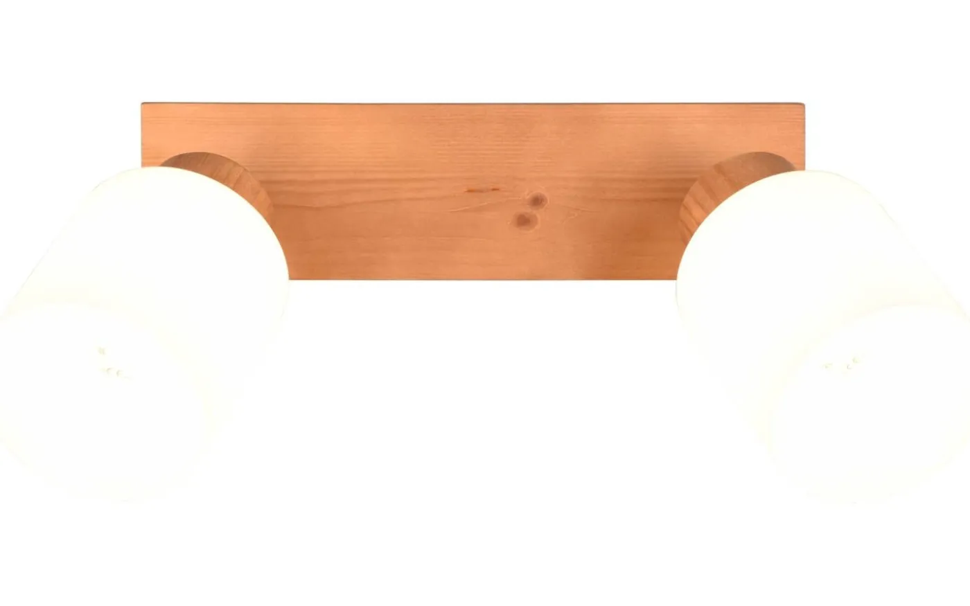 Assam Spotlight 2-delad E14 trä/vit