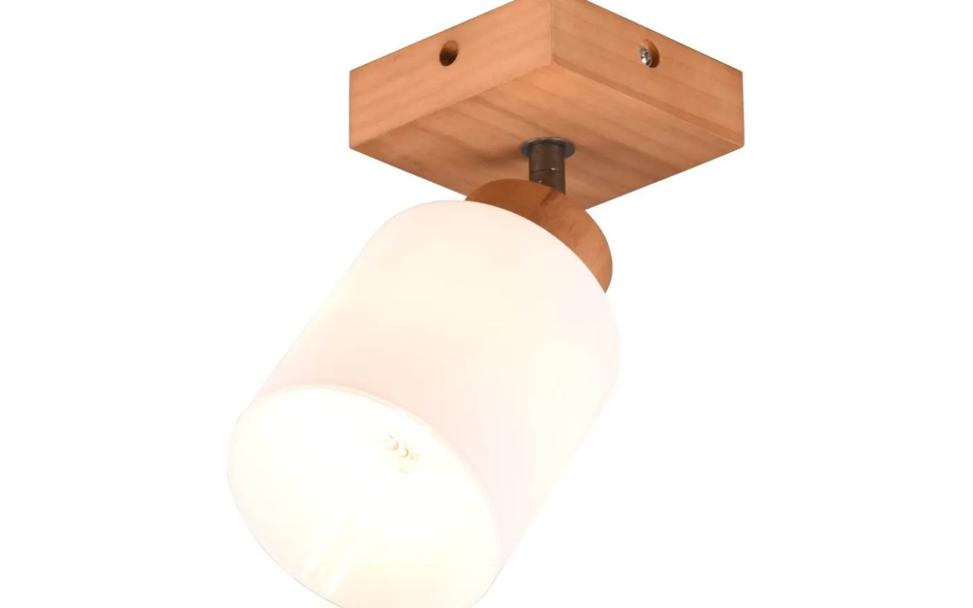 Assam Spotlight E14 trä/vit