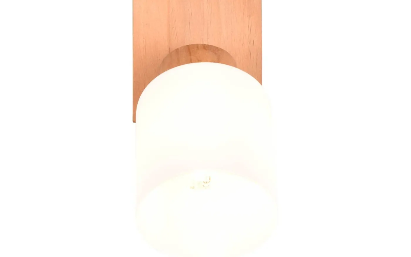 Assam Spotlight E14 trä/vit