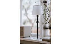 Astrid Lampfot 41cm Svart