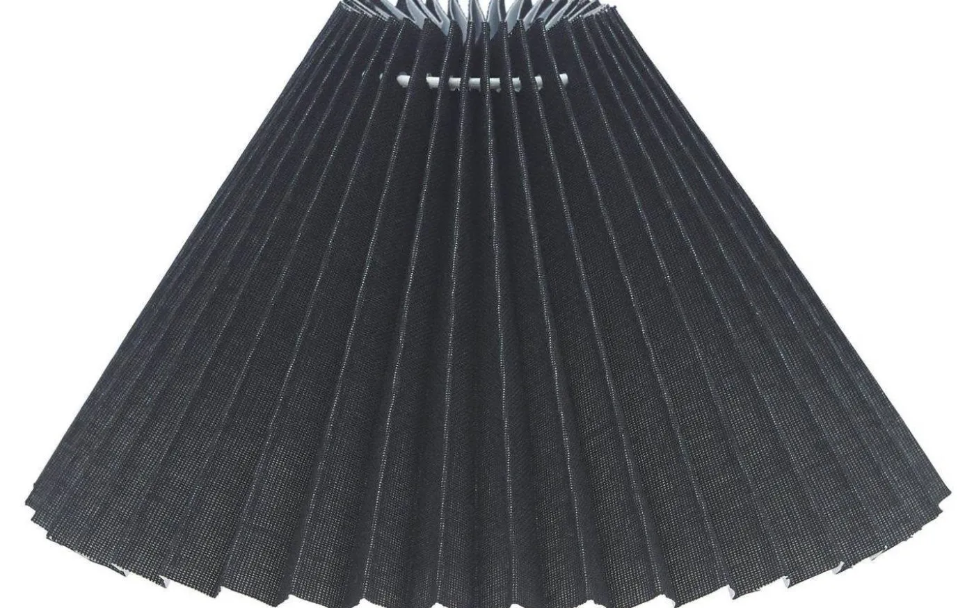 Astrid Lampskärm Ø35cm Veckad Antrasit